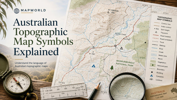 Australian Topographic Map Symbols Explained