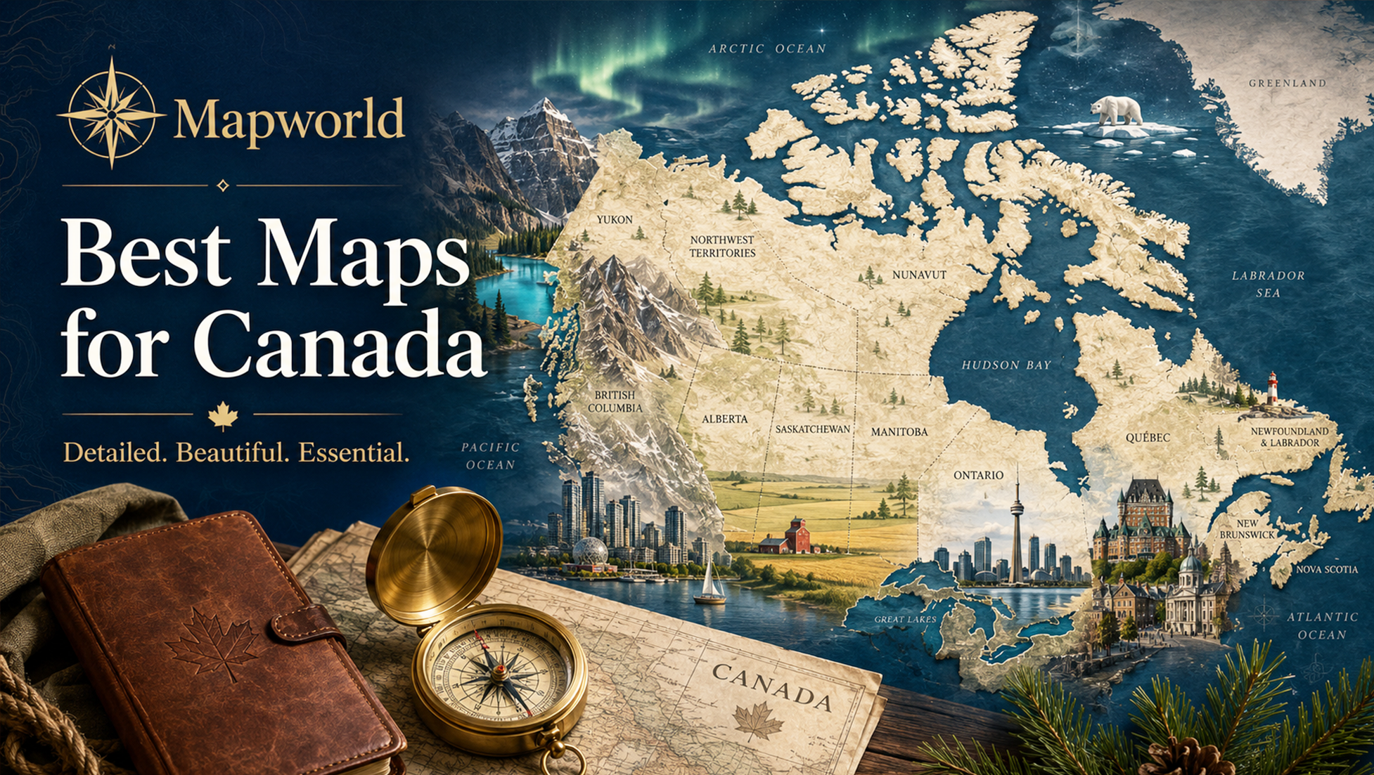 Best Maps for Canada