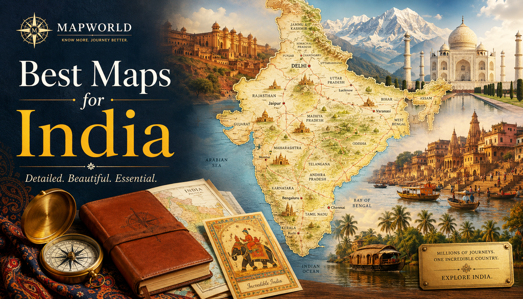 Best Maps for India