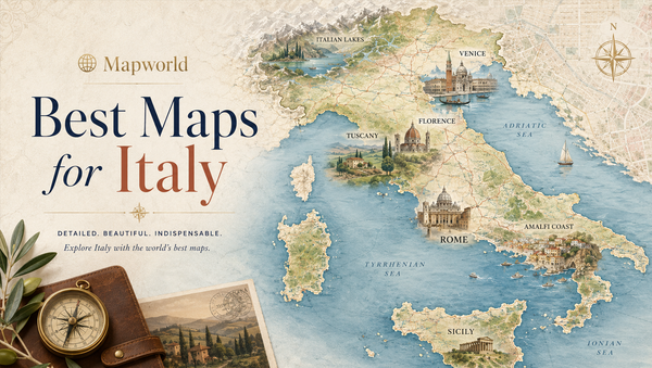 Best Maps for Italy