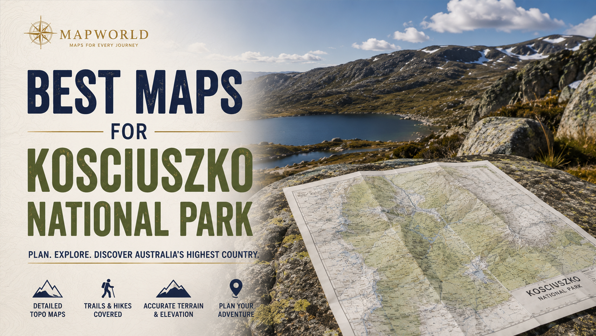 Best Maps for Kosciuszko National Park