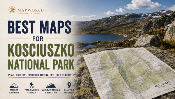 Best Maps for Kosciuszko National Park