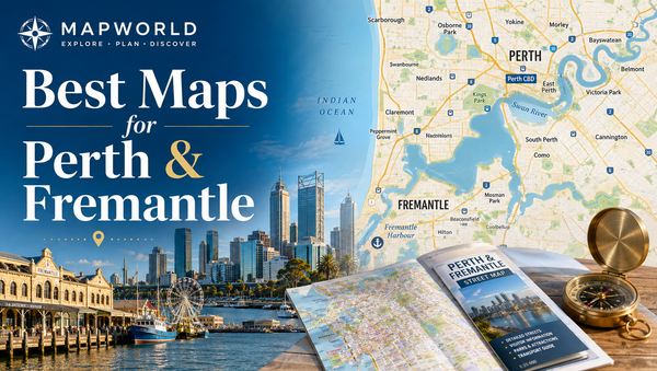 Best Maps of Perth & Fremantle: Wall, Street, Postcode, Topographic and Historical Maps