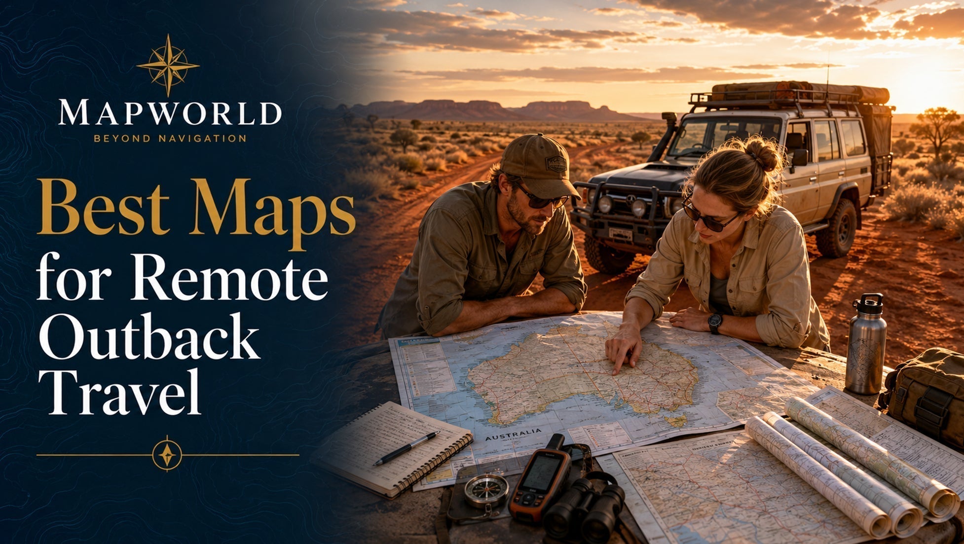 Best Maps for Remote Outback Travel
