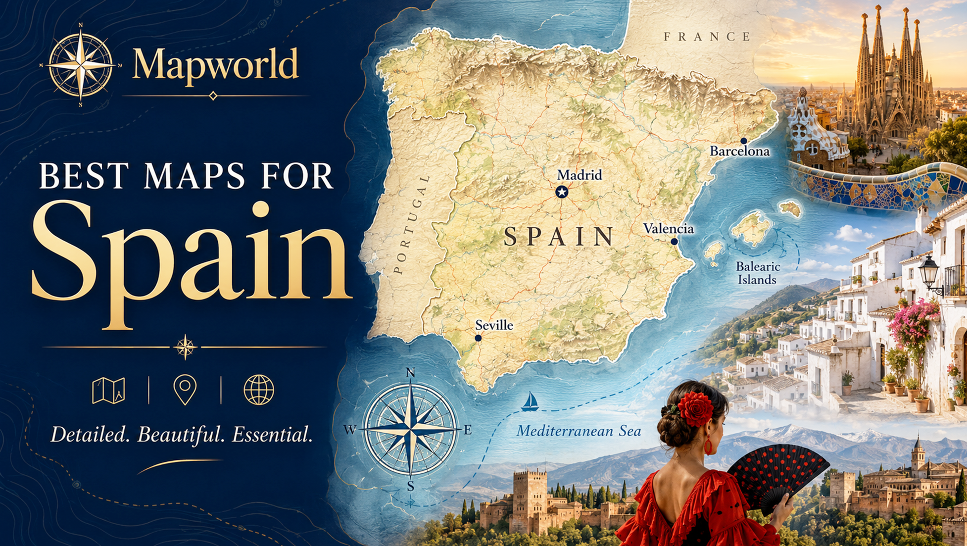 Best Maps for Spain