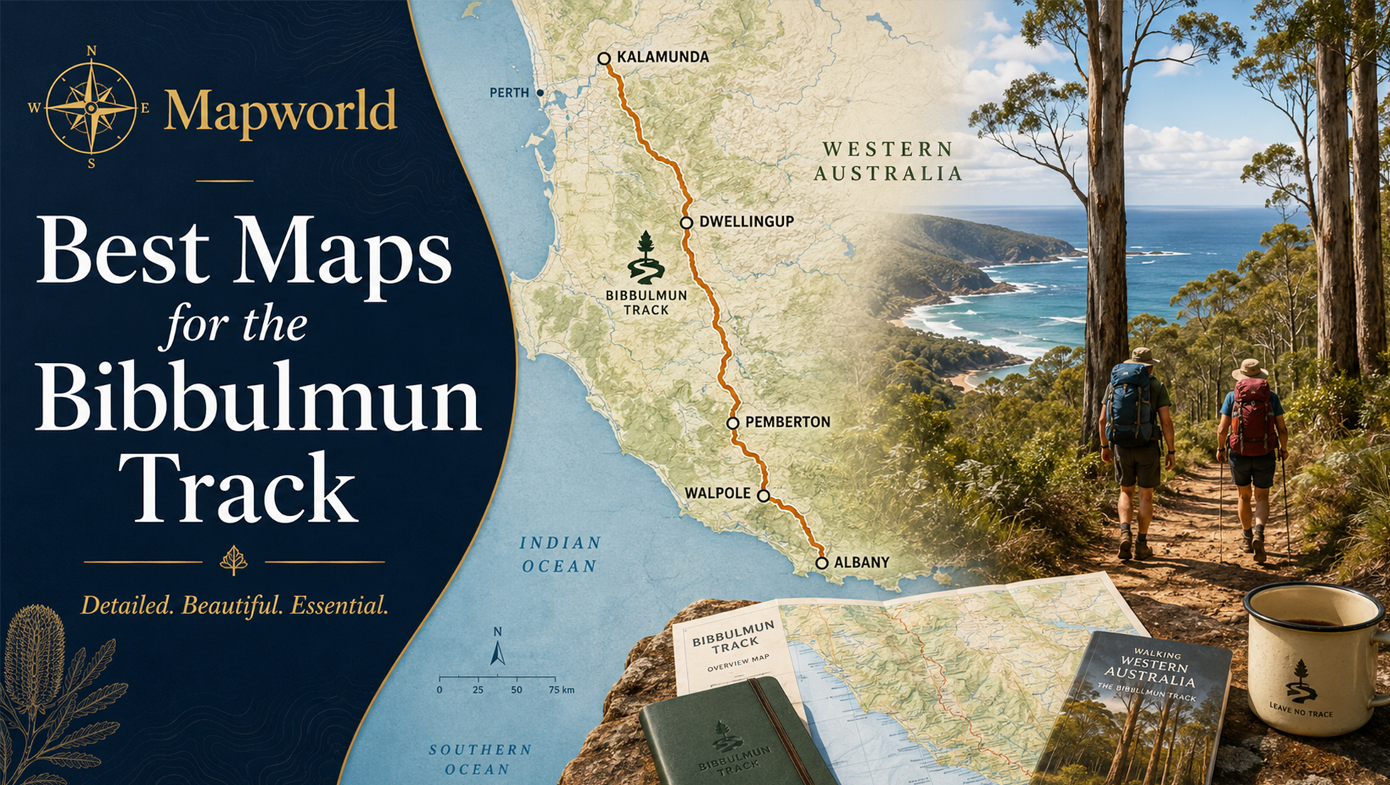 Best Maps for the Bibbulmun Track