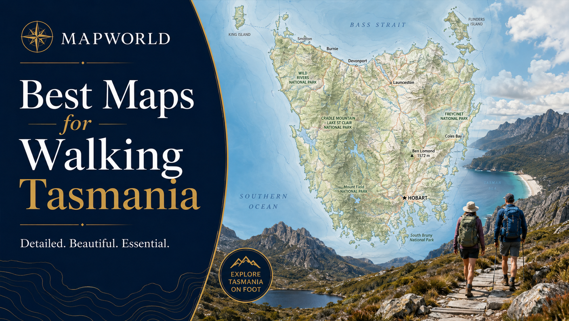 Best Maps for Walking Tasmania