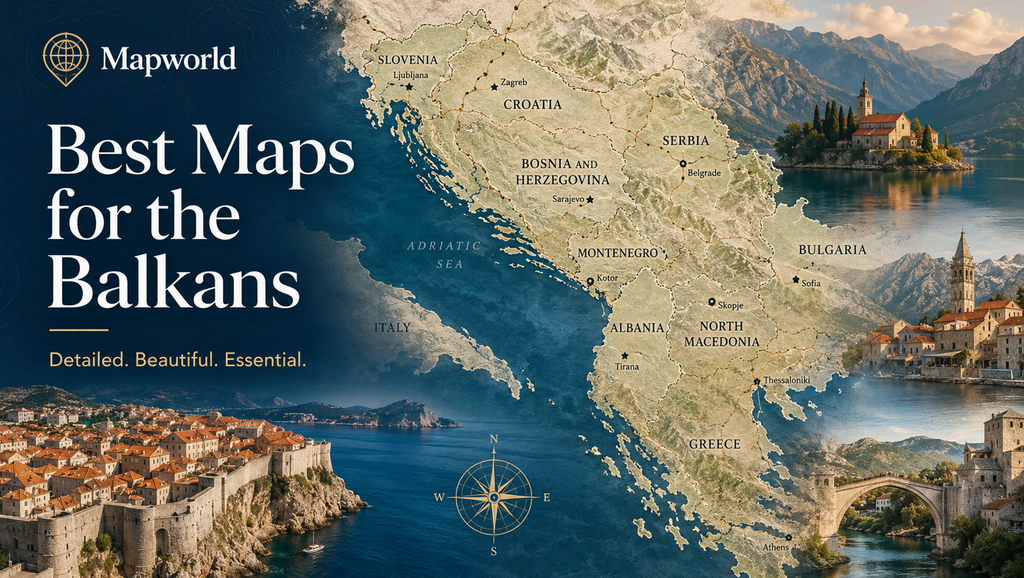Best Maps for the Balkans