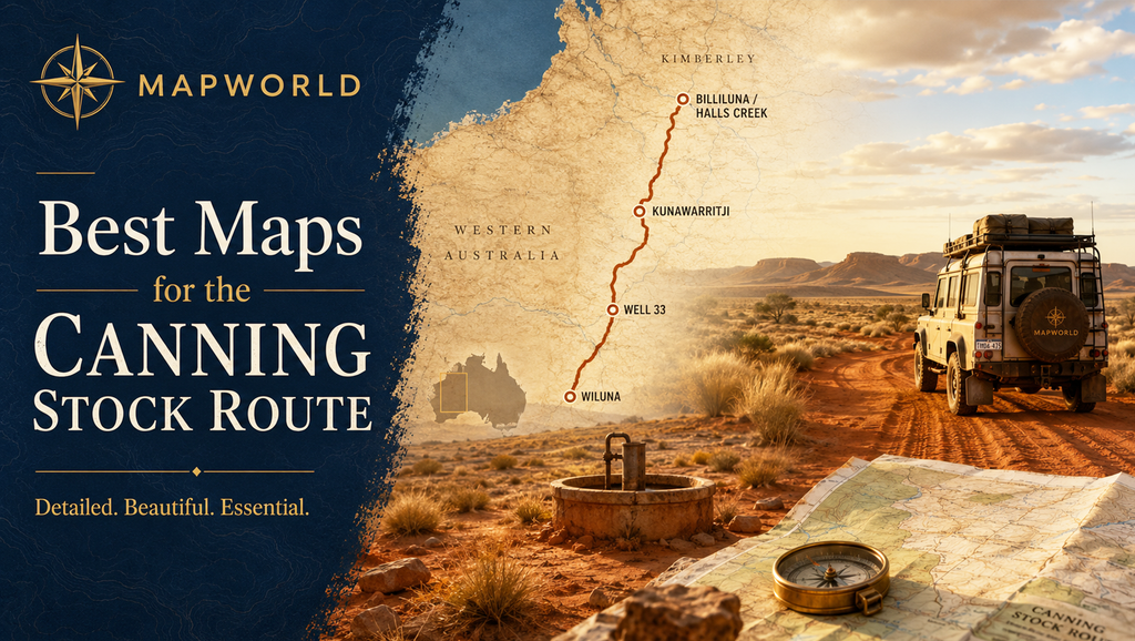 Best Maps for the Canning Stock Route