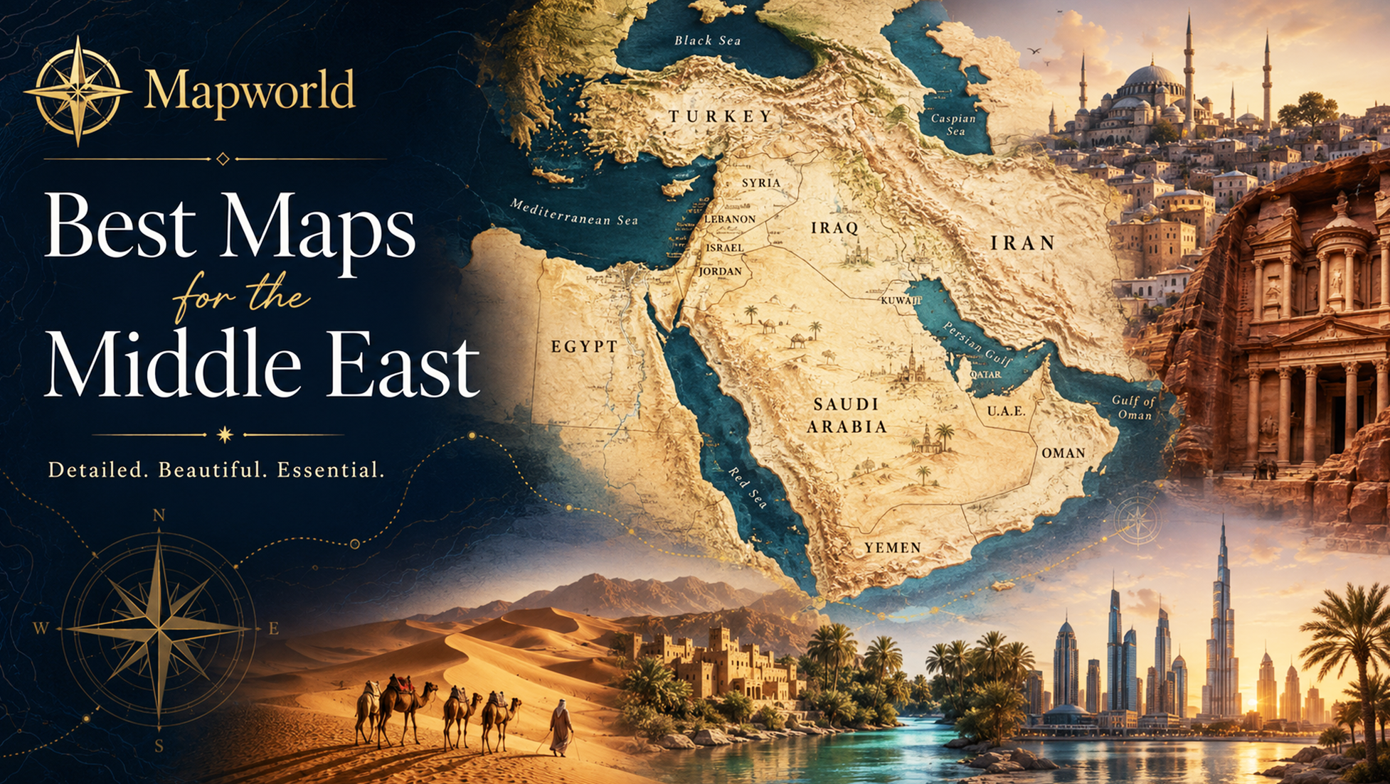 Best Maps for the Middle East