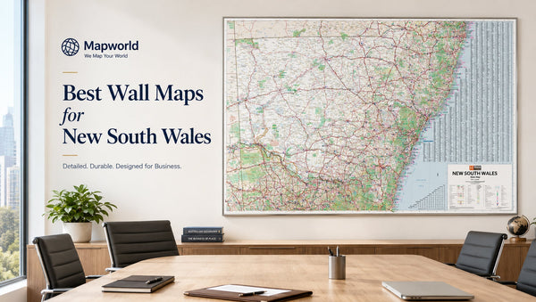 Best Wall Maps for New South Wales