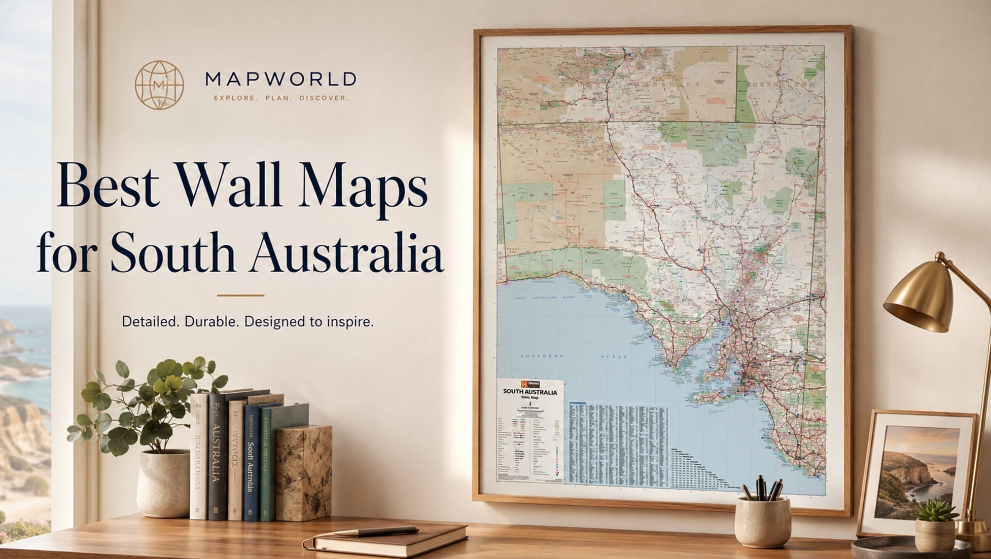 Best Wall Maps for South Australia