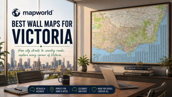 Best Wall Maps for Victoria