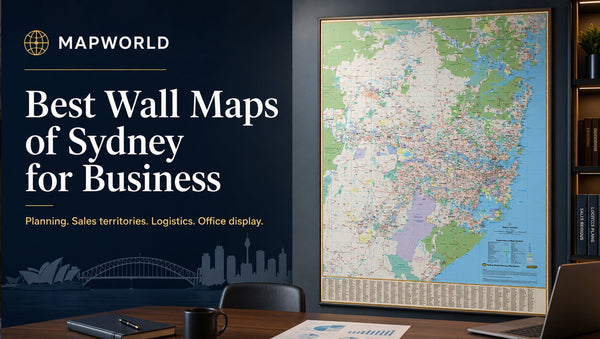Best Wall Maps of Sydney for Business