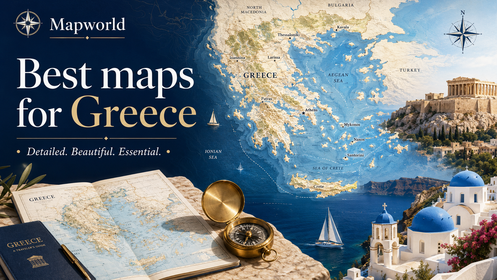 Best Maps for Greece
