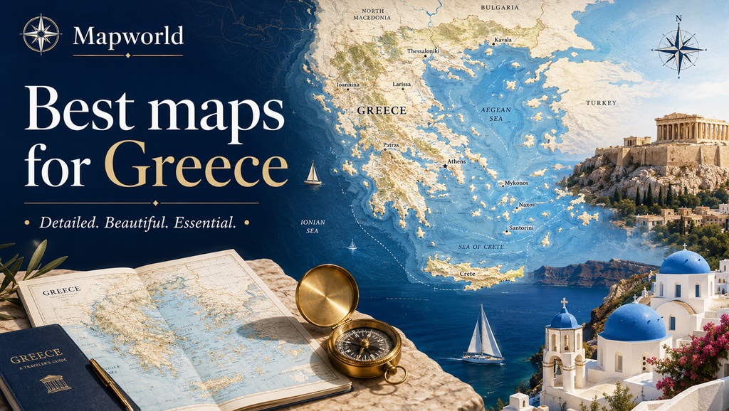 Best Maps for Greece