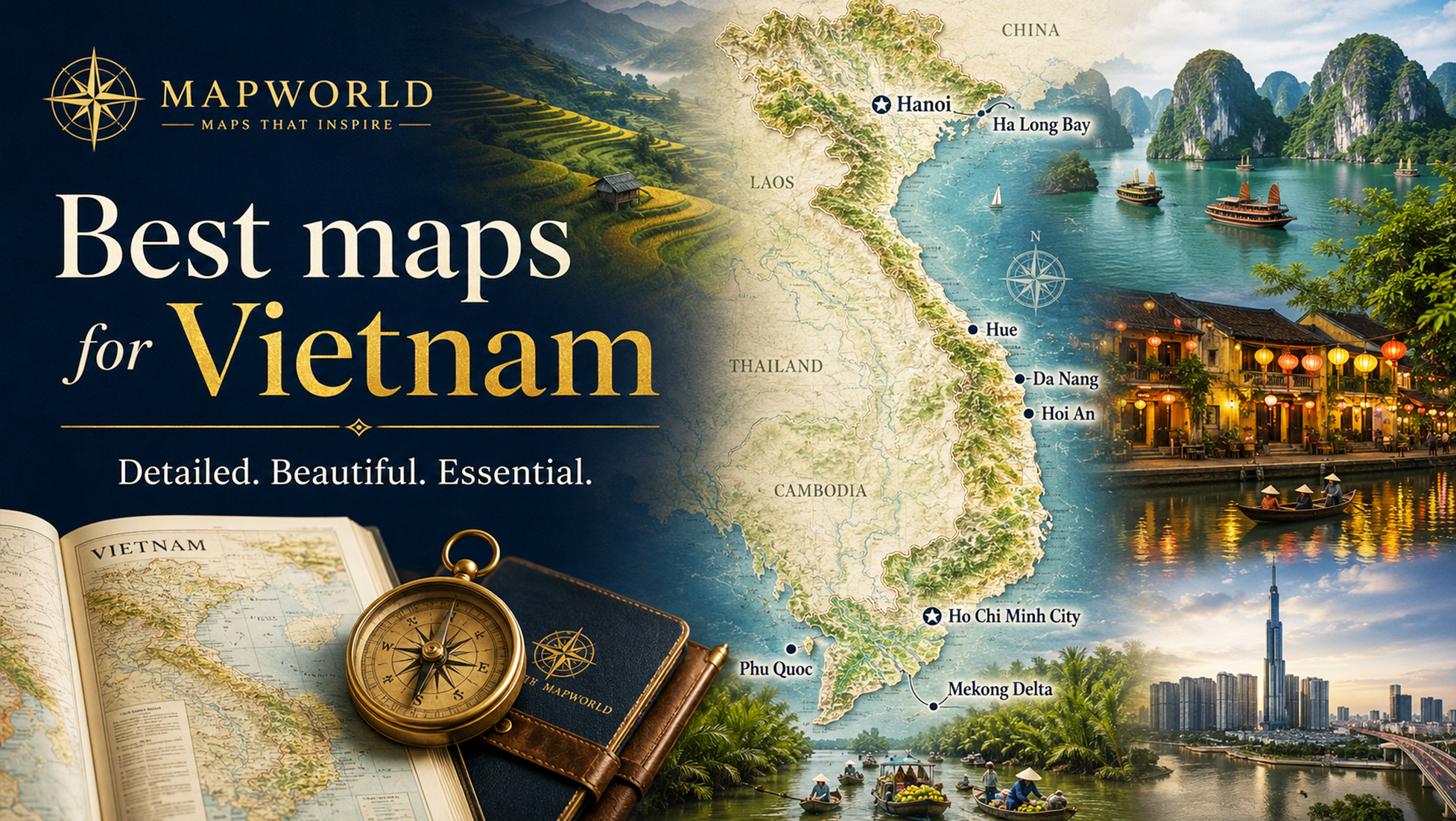 Best Maps for Vietnam