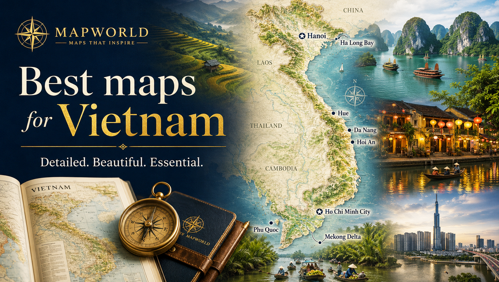 Best Maps for Vietnam