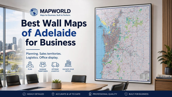 Best Wall Maps of Adelaide for Business