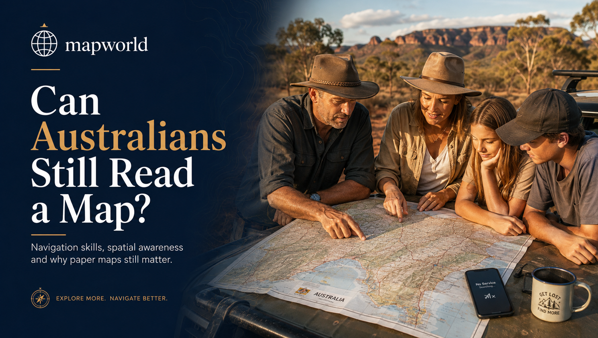 Can Australians Still Read a Map?