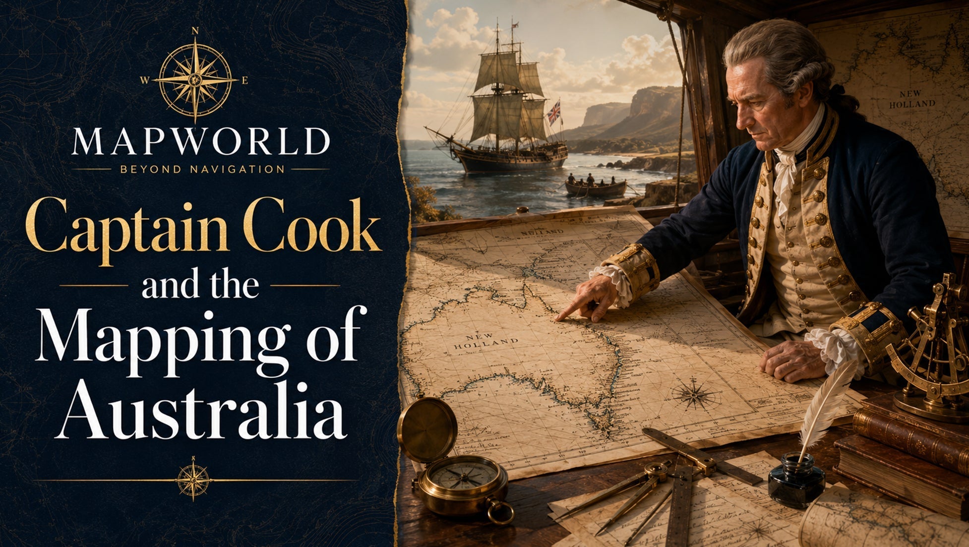 Captain Cook and the Mapping of Australia