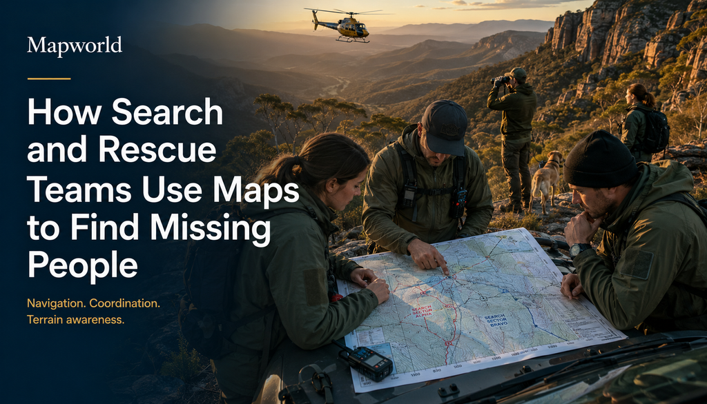 How Search and Rescue Teams Use Maps to Find Missing People