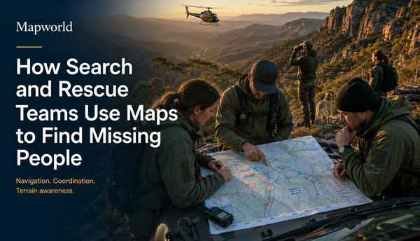 How Search and Rescue Teams Use Maps to Find Missing People