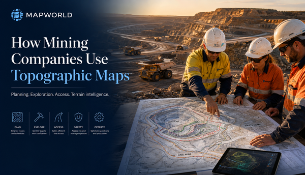 How Mining Companies Use Topographic Maps