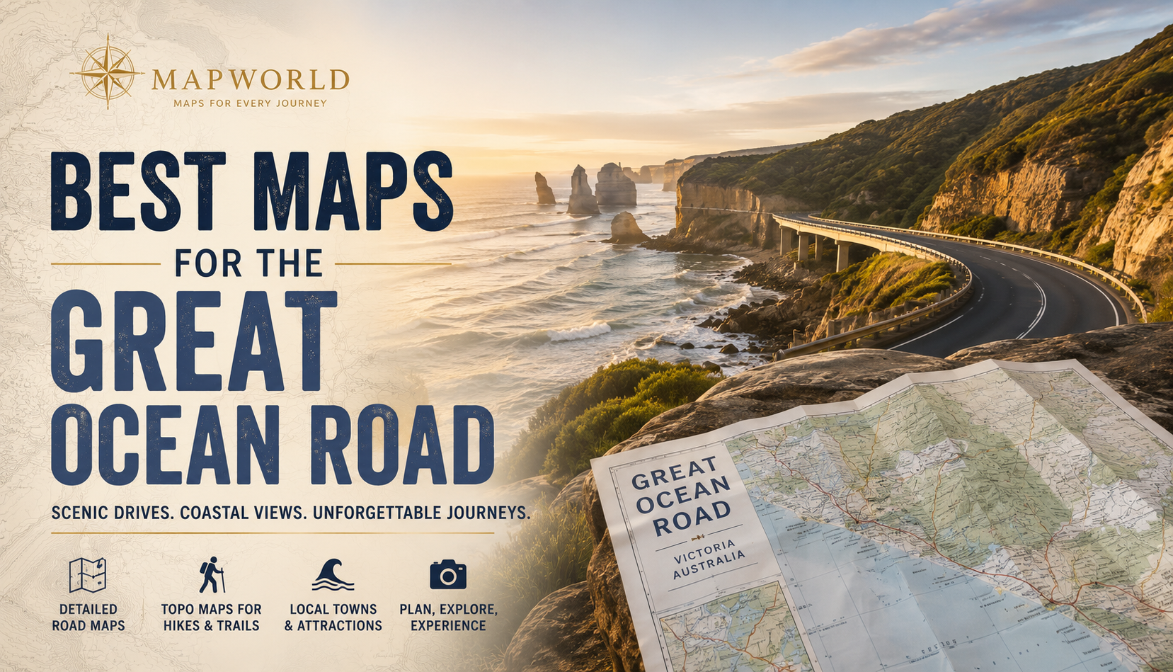 Best Maps for the Great Ocean Road