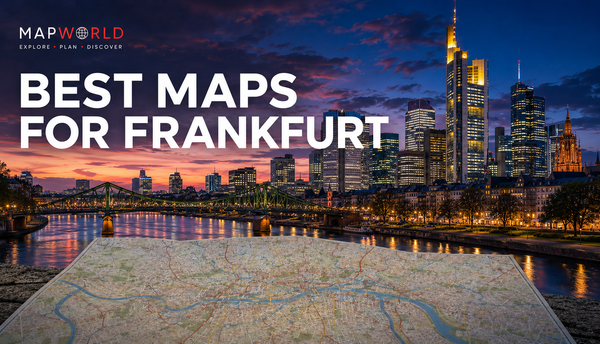 Best Maps for Frankfurt
