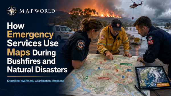 How Emergency Services Use Maps During Bushfires and Natural Disasters