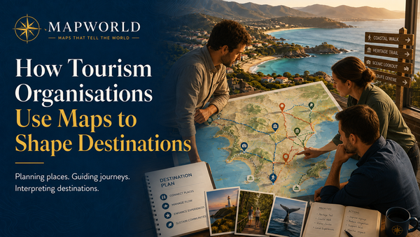 How Tourism Organisations Use Maps to Shape Destinations