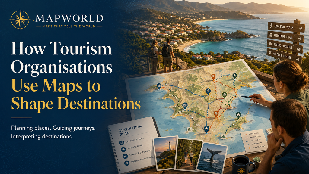 How Tourism Organisations Use Maps to Shape Destinations