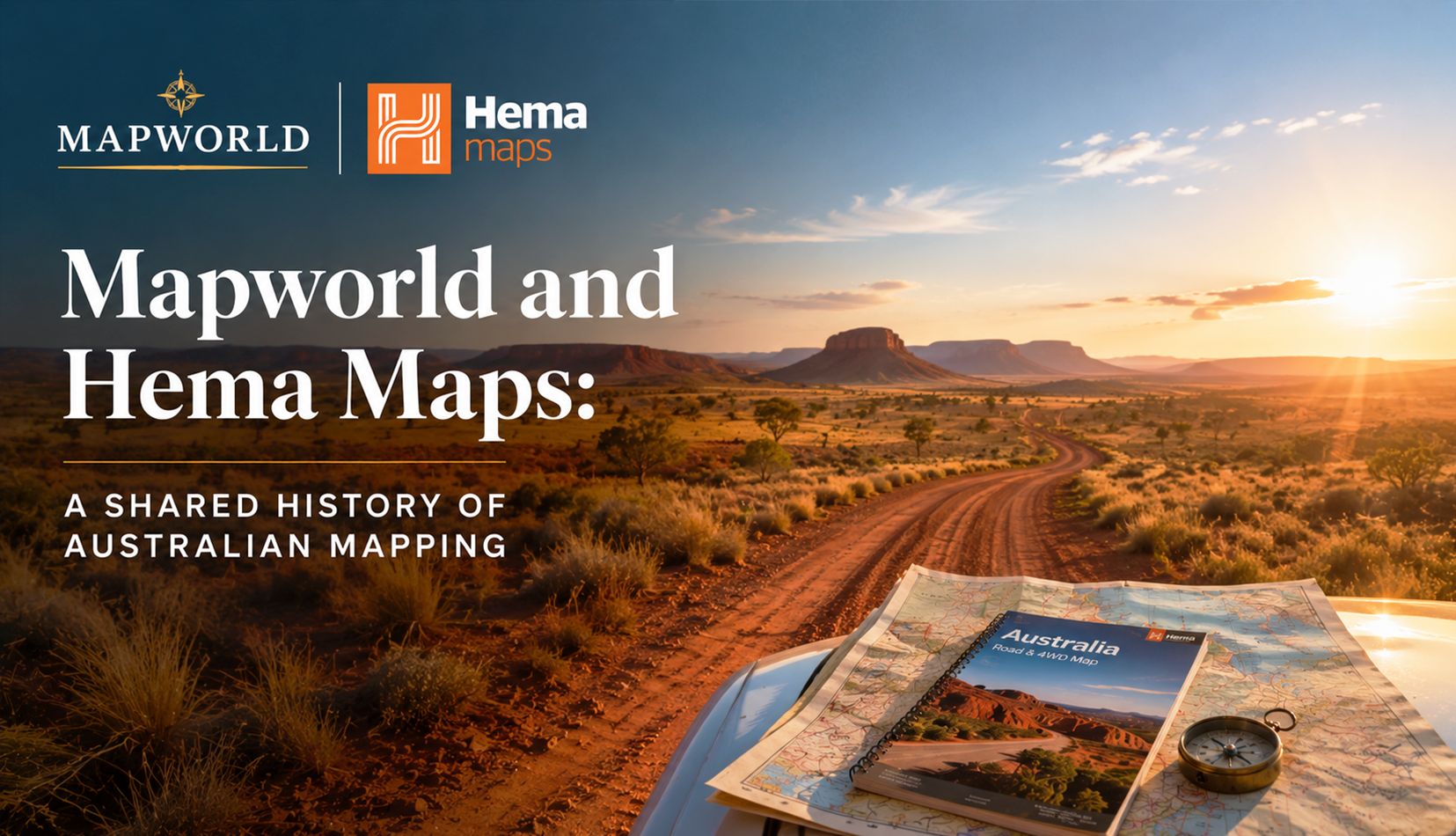 Mapworld and Hema Maps: A Shared History of Australian Mapping