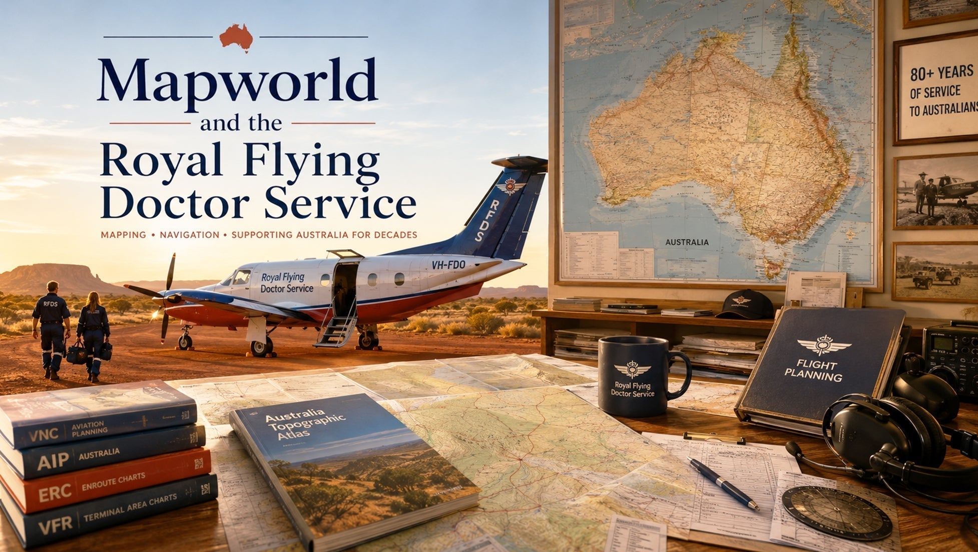 Mapworld and the Royal Flying Doctor Service