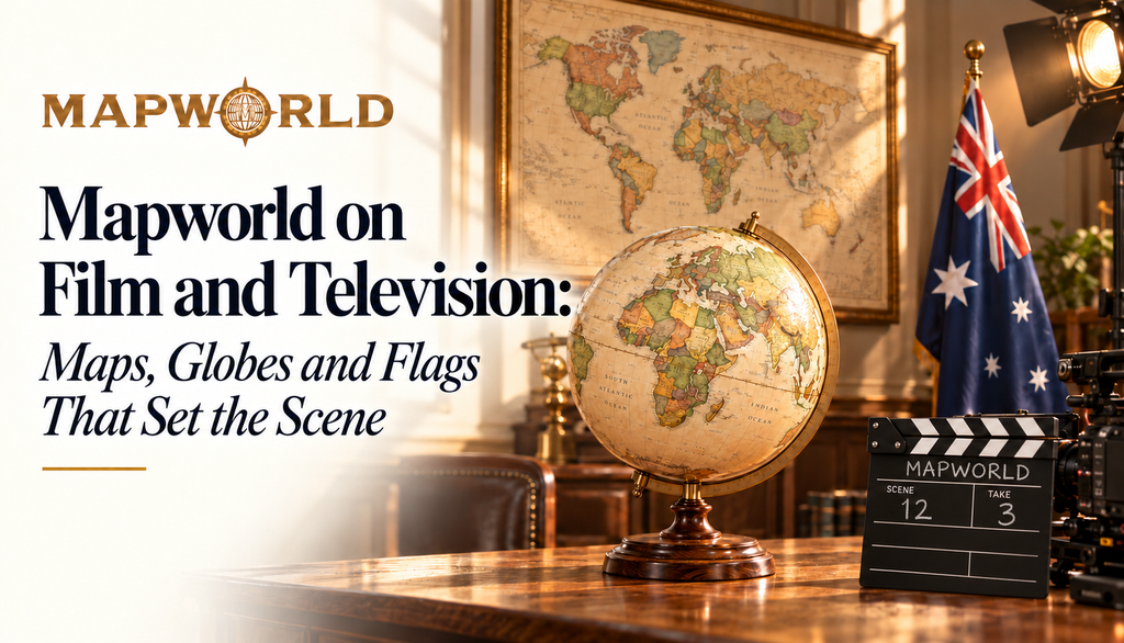 Mapworld on Film and Television: Maps, Globes and Flags That Set the Scene