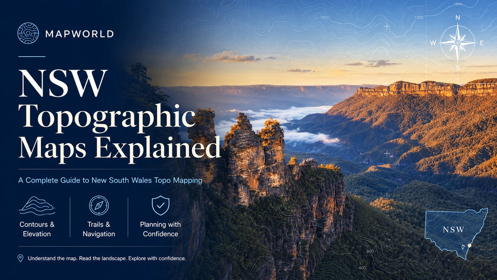 NSW Topographic Maps Explained: A Complete Guide to New South Wales Topo Mapping