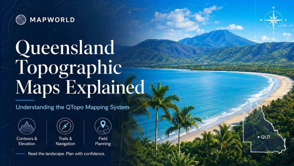Queensland Topographic Maps Explained: Understanding the QTopo Mapping System