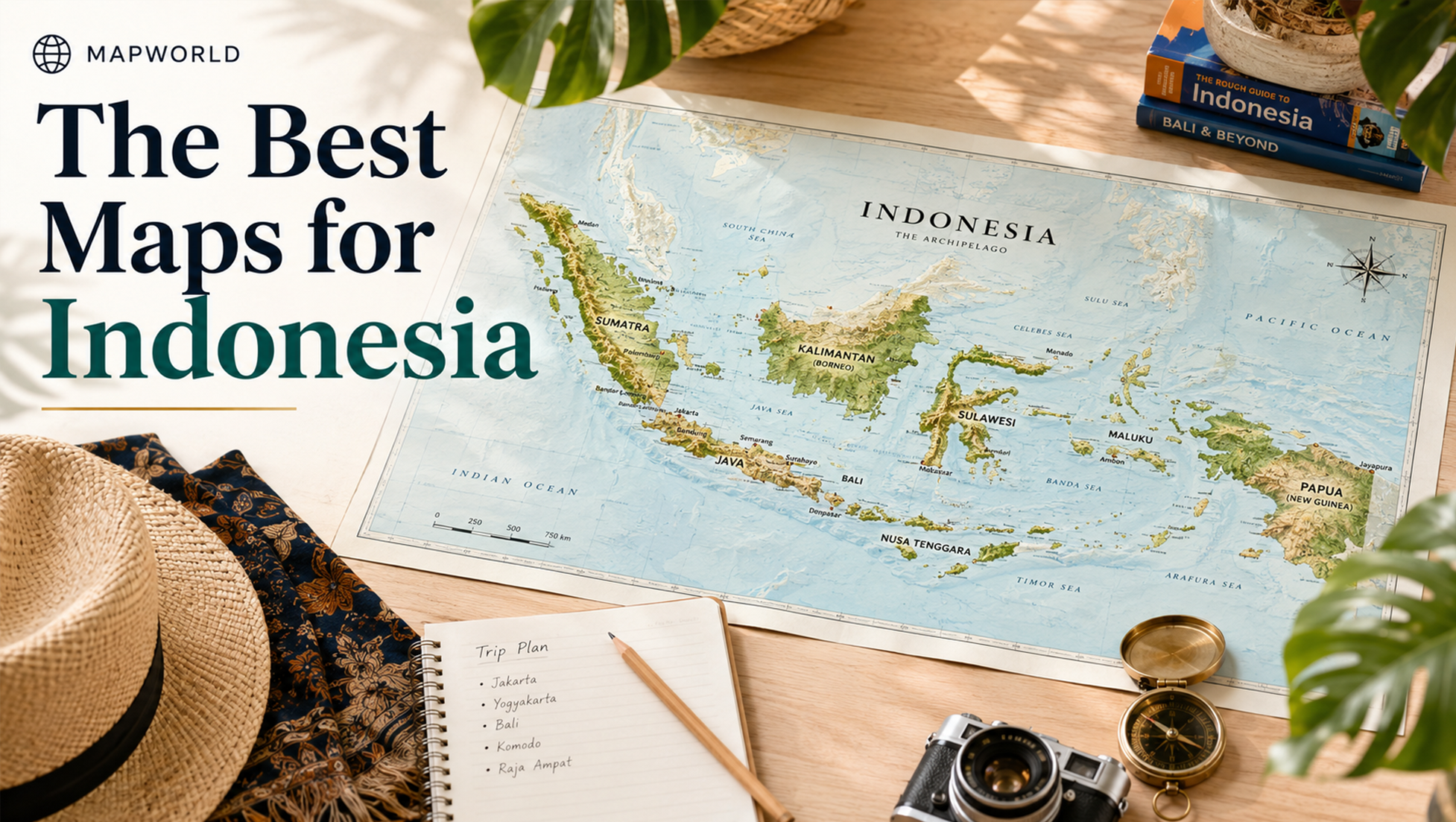 The Best Maps for Indonesia