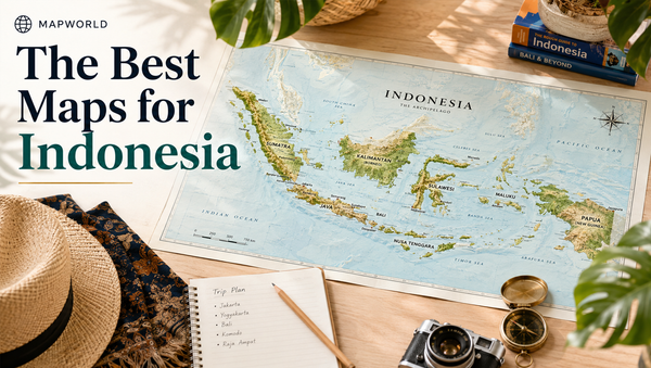 The Best Maps for Indonesia