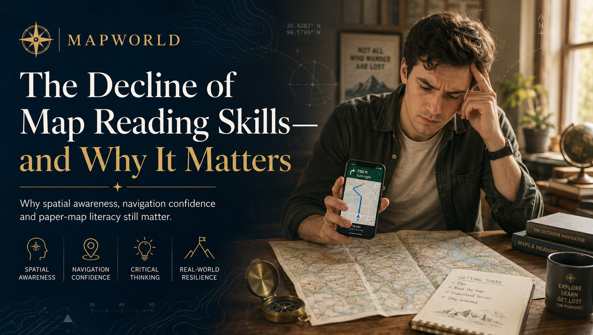 The Decline of Map Reading Skills—and Why It Matters