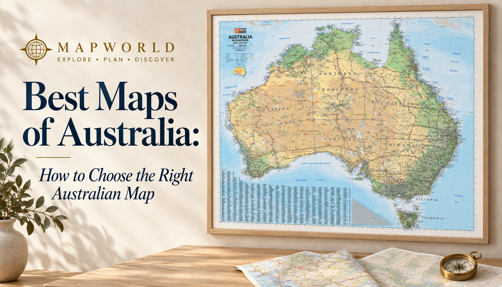 Best Maps of Australia: How to Choose the Right Australian Map
