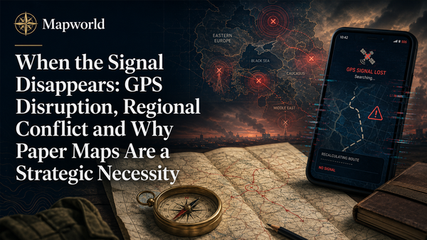 GPS Disruption and Why Paper Maps Are a Strategic Necessity