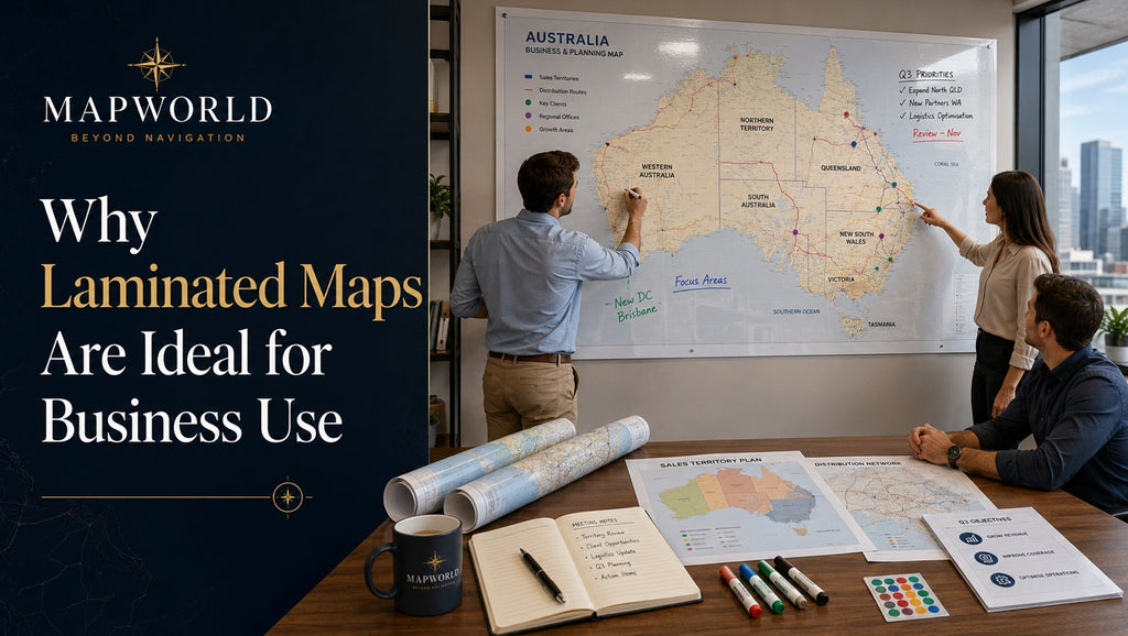 Why Laminated Maps Are Ideal for Business Use