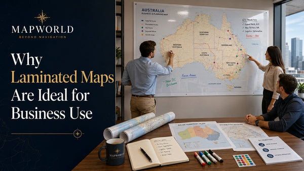 Why Laminated Maps Are Ideal for Business Use