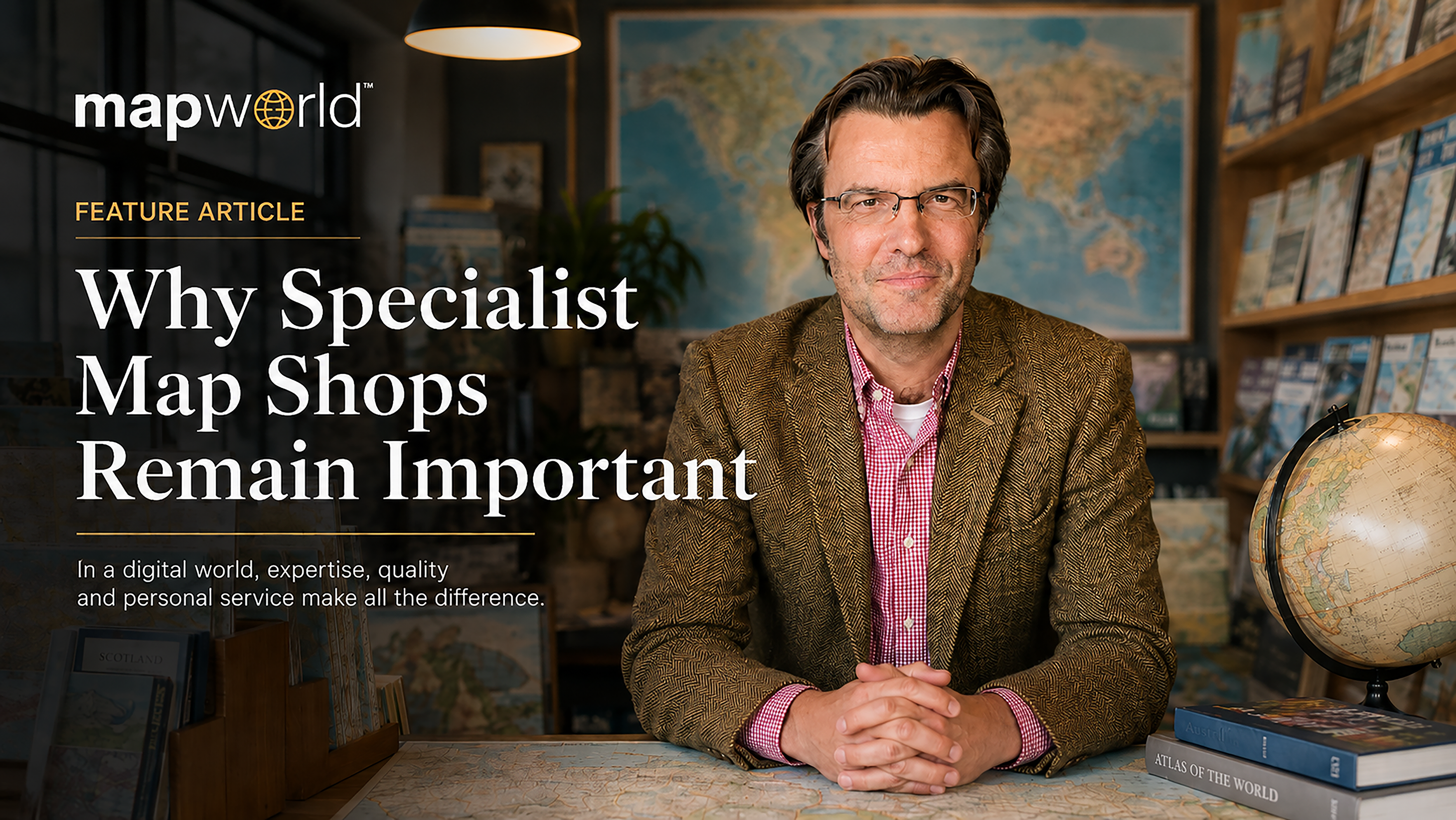 Why Specialist Map Shops Remain Important