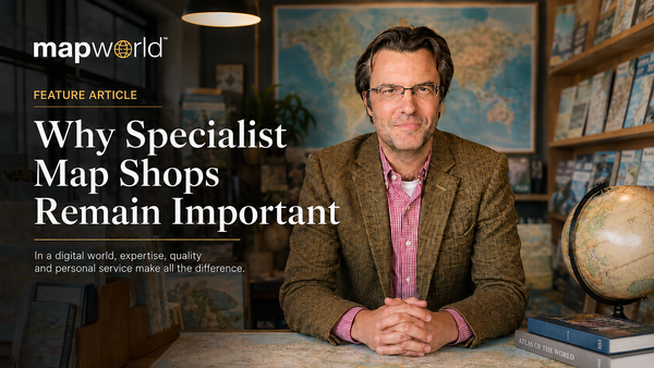 Why Specialist Map Shops Remain Important