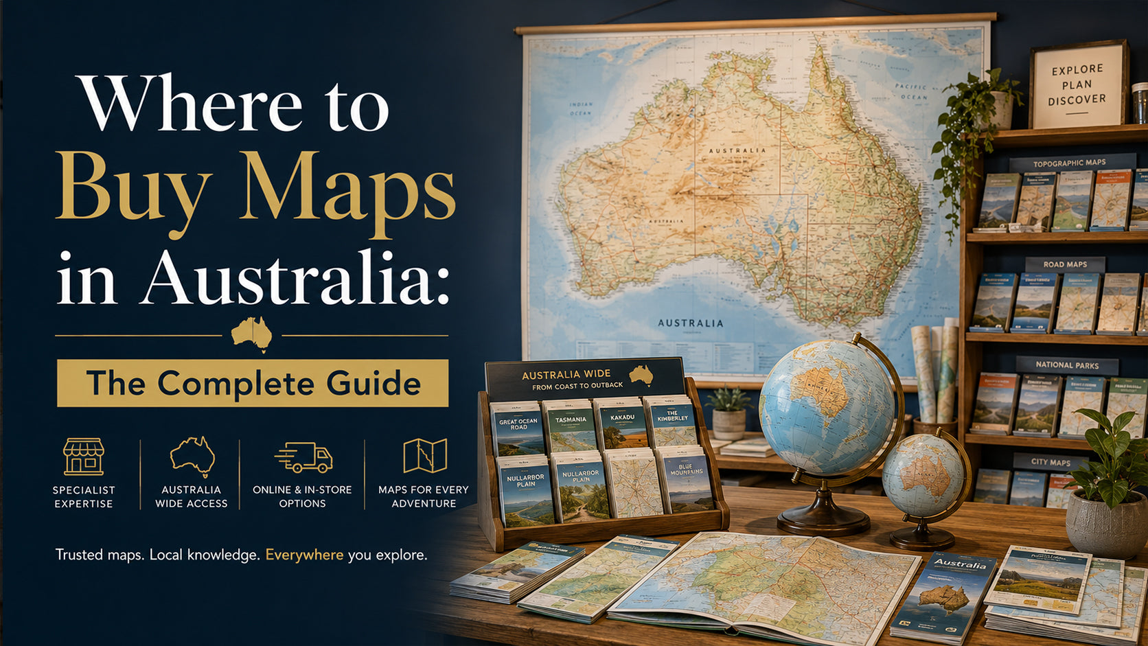 Where to Buy Maps in Australia: The Complete Guide