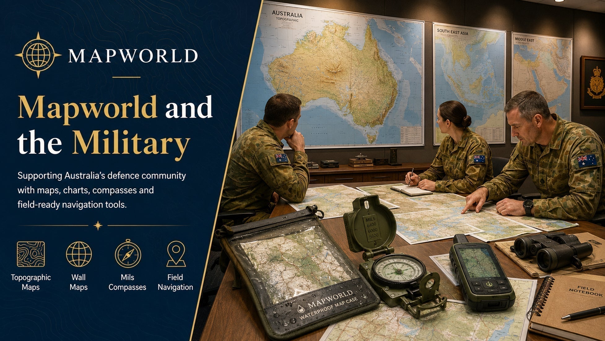 Mapworld and the Military