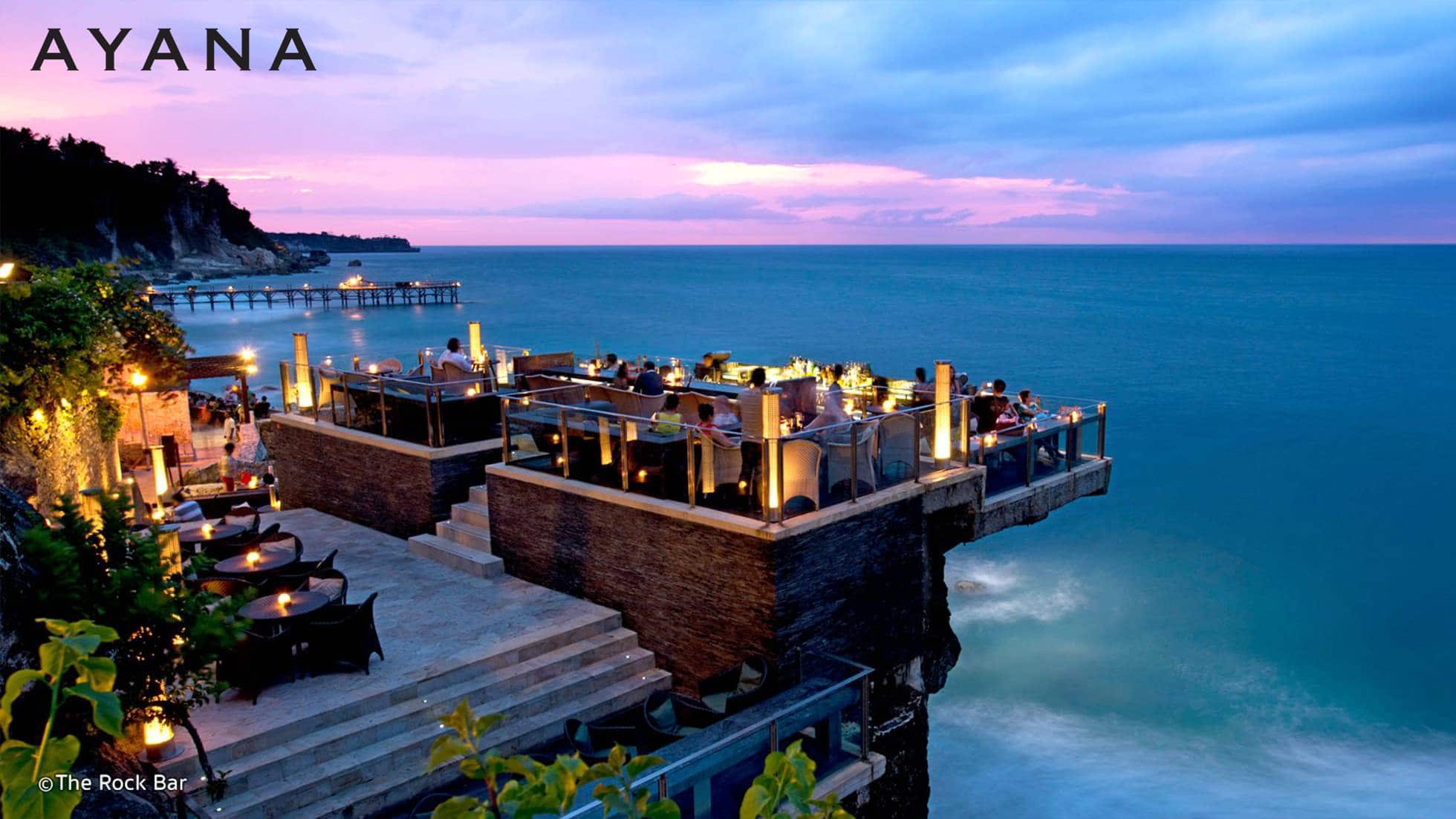 The Rock Bar (Ayana Resort)- The Best Bar in Bali